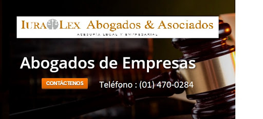 Iura Lex Estudio de Abogados en Lima| Laboral |Tributario | Penal | abogado civil | empresarial